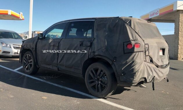 2021 Honda Pilot Spy Shots